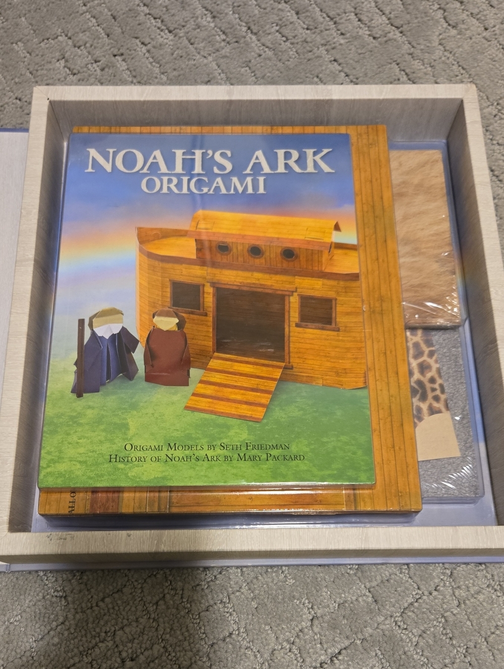 Noah's Ark Origami Craft Kit NWT - Picture 2 of 4
